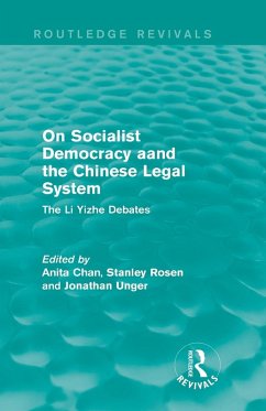 On Socialist Democracy and the Chinese Legal System