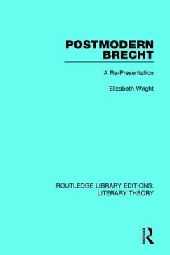Postmodern Brecht - Wright, Elizabeth