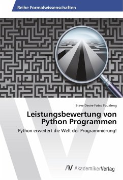 Leistungsbewertung von Python Programmen - Fotso Foualeng, Steve Desire