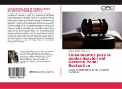 Lineamientos para la modernización del Derecho Penal Sustantivo - Pérez Ferrer, Adriana del Pilar