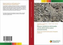 Massa cerâmica otimizada como alternativa para revestimento - D. Mendonça, Ana Maria G.;Silva, Viviane F.;V.P. da Silva, Conrado César