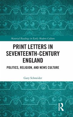 Cover Print Letters in Seventeenth¿Century England