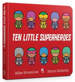 Ten Little Superheroes Board Book - Brownlow, Mike