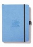 Dingbats* Earth A5+ Sky Blue Great Barrier Reef Notebook - Dotted