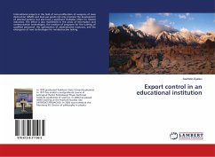 Export control in an educational institution