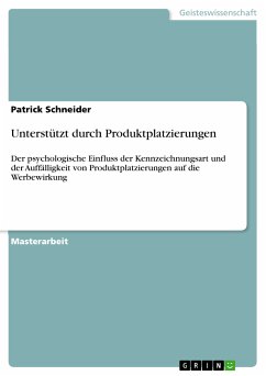 Unterstützt durch Produktplatzierungen (eBook, PDF) - Schneider, Patrick