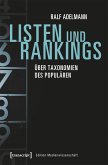 Listen und Rankings (eBook, PDF)