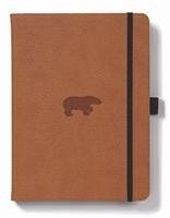 Dingbats* Wildlife A5 Brown Bear Notebook - Plain