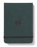 Cover Dingbats* Wildlife A6 Reporter Green Deer Notebook - Lined