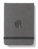 Dingbats* Wildlife A6 Reporter Grey Elephant Notebook - Dotted