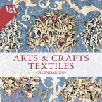 V&a - Arts & Crafts Textiles Wall Calendar 2019 (Art Calendar)