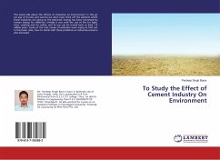 To Study the Effect of Cement Industry On Environment