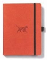 Dingbats* Wildlife A5 Orange Tiger Notebook - Lined