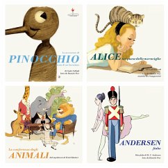 Pillole da Pinocchio, Alice nel paese delle meraviglie, La conferenza degli animali e Andersen fiabe (MP3-Download) - Collodi, Carlo; Kästner, Erich; Carroll, Lewis; Andersen, Hans Christiaan