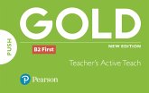 Gold First New Edition Teacher's Active Teach USB, CD-ROM