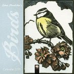 Chris Pendleton Birds Linocut Mini Wall Calendar 2019 (Art Calendar)