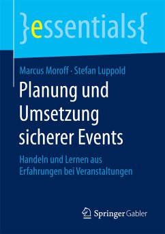 Planung und Umsetzung sicherer Events (eBook, PDF) - Moroff, Marcus; Luppold, Stefan