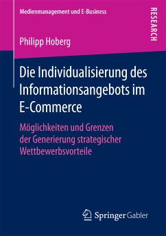 Die Individualisierung des Informationsangebots im E-Commerce (eBook, PDF) - Hoberg, Philipp