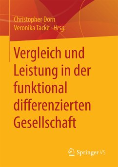 Vergleich und Leistung in der funktional differenzierten Gesellschaft (eBook, PDF)