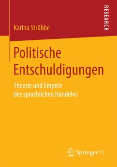 Politische Entschuldigungen (eBook, PDF) - Strübbe, Karina