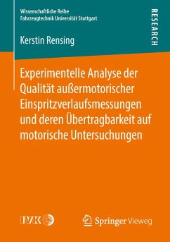 Cover Experimentelle Analyse der Qualität außermotorischer Einspritzverlaufsmessungen und deren Übertragbarkeit auf motorische Untersuchungen (eBook, PDF)