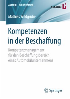 Kompetenzen in der Beschaffung (eBook, PDF) - Wildgrube, Mathias
