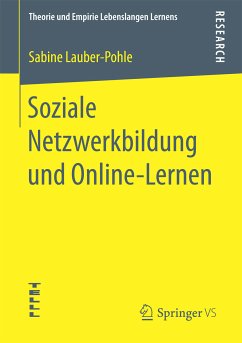 Soziale Netzwerkbildung und Online ‐Lernen (eBook, PDF) - Lauber-Pohle, Sabine