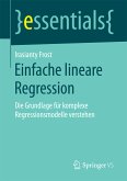 Einfache lineare Regression (eBook, PDF)