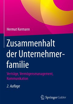 Zusammenhalt der Unternehmerfamilie (eBook, PDF) - Kormann, Hermut