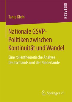 Nationale GSVP-Politiken zwischen Kontinuität und Wandel (eBook, PDF) - Klein, Tanja