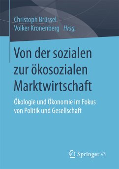 Von der sozialen zur ökosozialen Marktwirtschaft (eBook, PDF)