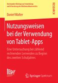 Nutzungsweisen bei der Verwendung von Tablet-Apps (eBook, PDF)