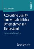 Accounting Quality landwirtschaftlicher Unternehmen mit Tierbestand (eBook, PDF)