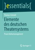 Elemente des deutschen Theatersystems (eBook, PDF)