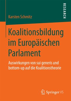 Koalitionsbildung im Europäischen Parlament (eBook, PDF) - Schmitz, Karsten