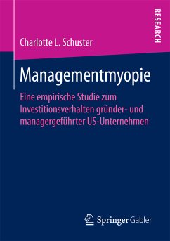 Managementmyopie (eBook, PDF) - Schuster, Charlotte L.