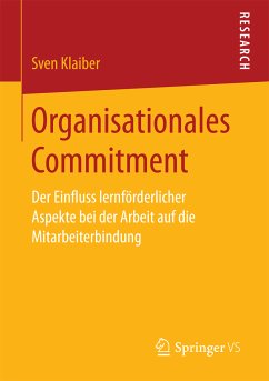 Organisationales Commitment (eBook, PDF) - Klaiber, Sven