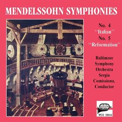 Sinfonie 4 (Italienische) & 5 (Reformation) - Comissiona/Sergiu/Baltimore Symphony Orchestra