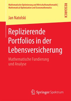 Replizierende Portfolios in der Lebensversicherung (eBook, PDF) - Natolski, Jan