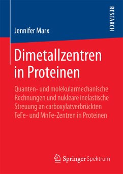 Dimetallzentren in Proteinen (eBook, PDF) - Marx, Jennifer