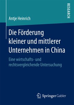 Die Förderung kleiner und mittlerer Unternehmen in China (eBook, PDF) - Heinrich, Antje