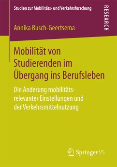 Mobilität von Studierenden im Übergang ins Berufsleben (eBook, PDF) - Busch-Geertsema, Annika