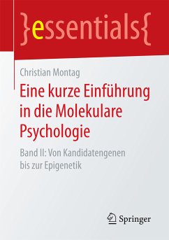 Eine kurze Einführung in die Molekulare Psychologie (eBook, PDF) - Montag, Christian