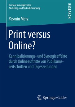 Print versus Online? (eBook, PDF) - Merz, Yasmin