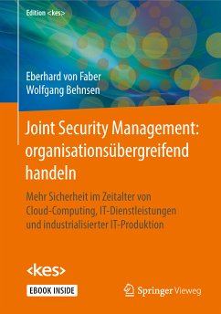 Joint Security Management: organisationsübergreifend handeln (eBook, PDF) - von Faber, Eberhard; Behnsen, Wolfgang