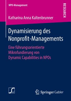Dynamisierung des Nonprofit-Managements (eBook, PDF) - Kaltenbrunner, Katharina Anna