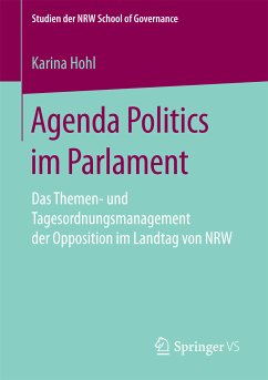 Agenda Politics im Parlament (eBook, PDF) - Hohl, Karina