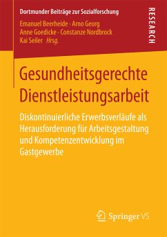 Gesundheitsgerechte Dienstleistungsarbeit (eBook, PDF)