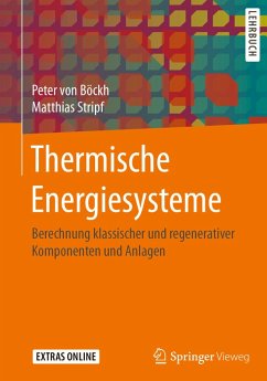 Thermische Energiesysteme (eBook, PDF) - Böckh, Peter von; Stripf, Matthias