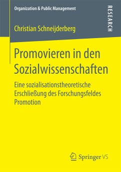 Promovieren in den Sozialwissenschaften (eBook, PDF) - Schneijderberg, Christian